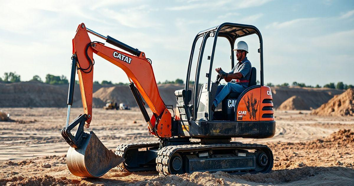 Mini m&aacute;quina escavadeira: 7 vantagens que voc&ecirc; precisa conhecer