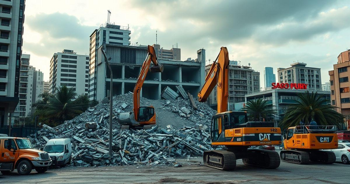 Empresas de demoli&ccedil;&atilde;o em SP: como escolher a melhor para seu projeto