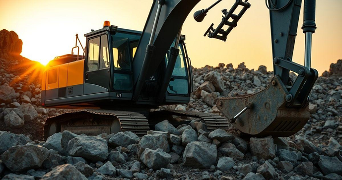 Martelo Rompedor para Escavadeira: Guia Completo