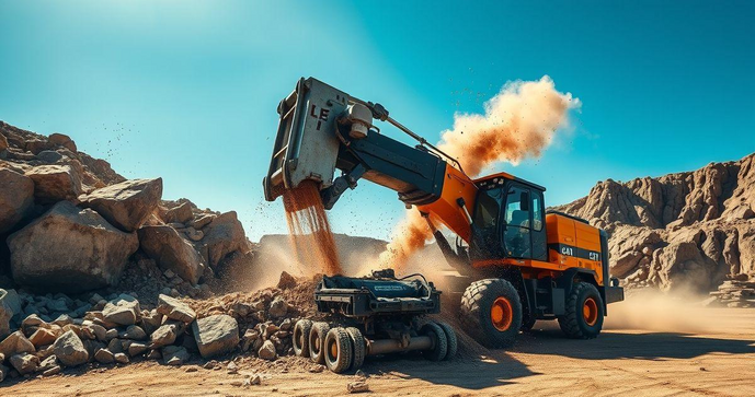 Rompedor Hidr&aacute;ulico: Pot&ecirc;ncia e Versatilidade