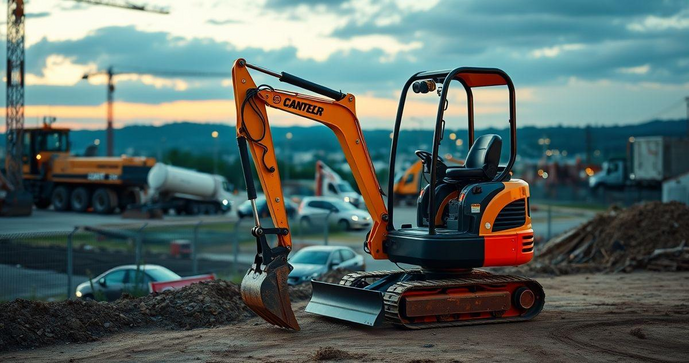 Como Escolher a Mini Escavadeira Nova Ideal para Seu Projeto