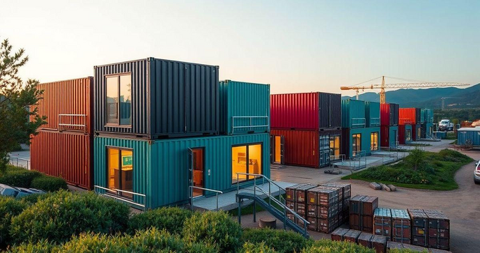 Container para constru&ccedil;&atilde;o &eacute; a solu&ccedil;&atilde;o ideal para projetos r&aacute;pidos e sustent&aacute;veis