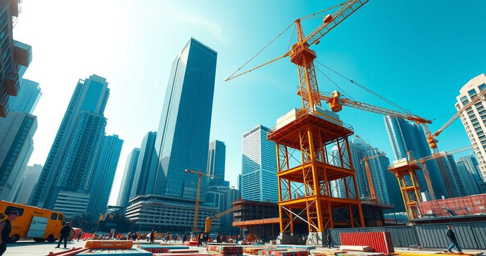 Guindaste para Constru&ccedil;&atilde;o Civil: Como Escolher o Ideal para Seu Projeto