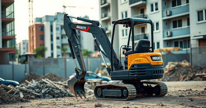Mini escavadeira hidr&aacute;ulica &eacute; a solu&ccedil;&atilde;o ideal para pequenos espa&ccedil;os e grandes projetos de constru&ccedil;&atilde;o