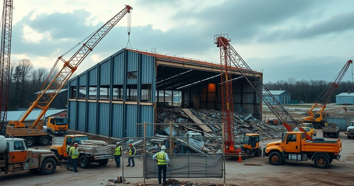 Como Realizar a Demoli&ccedil;&atilde;o de Galp&atilde;o de Forma Segura e Eficiente