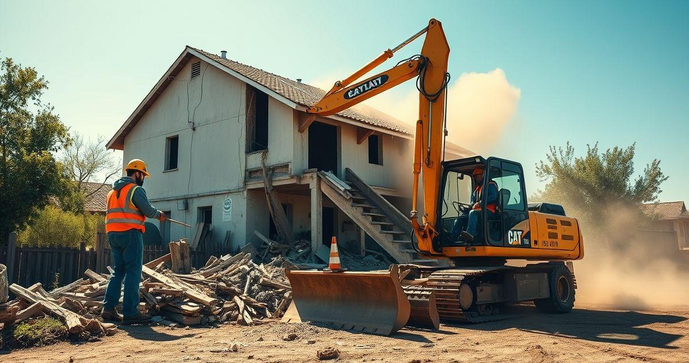 Demolidora de Casas para Projetos Eficientes e Seguros