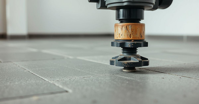 Furo em laje de concreto: como realizar corretamente e evitar problemas