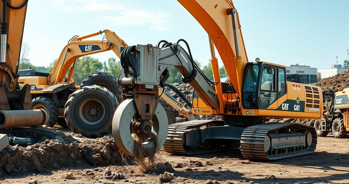 Loca&ccedil;&atilde;o de escavadeira com rompedor hidr&aacute;ulico &eacute; a solu&ccedil;&atilde;o para sua obra