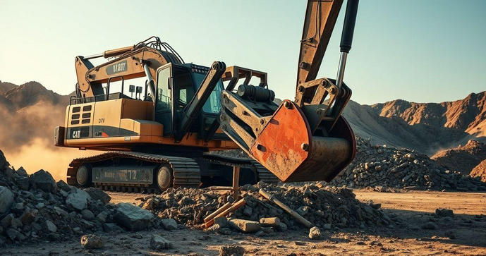 Martelo Rompedor para Escavadeira: Guia Completo para Escolher o Ideal