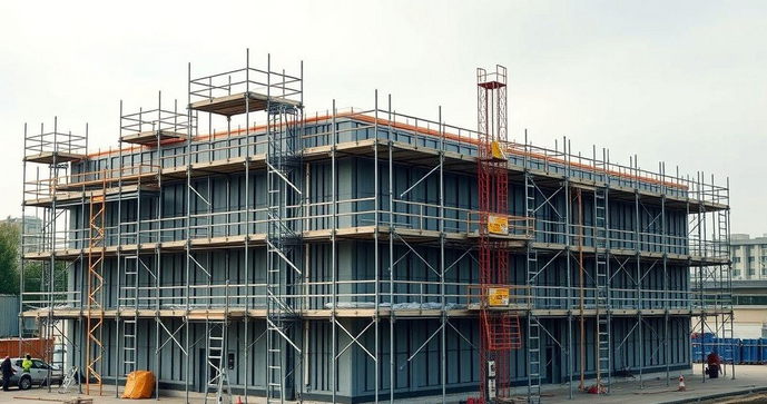 Andaimes para construção civil preços que você precisa saber