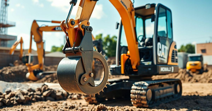 Como Escolher o Rompedor Hidr&aacute;ulico Ideal para Mini Escavadeira