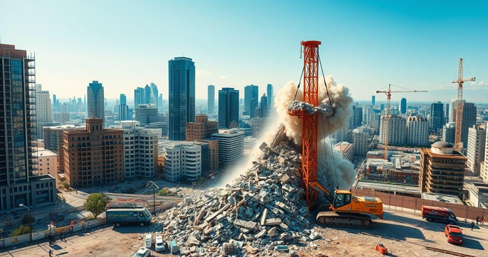Demoli&ccedil;&atilde;o Controlada: Como Garantir Seguran&ccedil;a e Efici&ecirc;ncia em Projetos de Constru&ccedil;&atilde;o