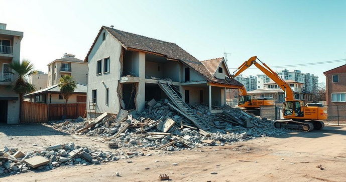 Demolição de Casas: Tudo que Você Precisa Saber para um Processo Seguro e Eficiente