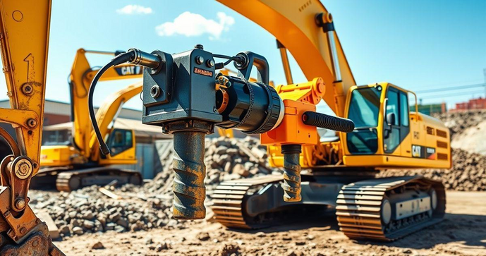 Martelo Rompedor para Escavadeira: Como Escolher o Ideal para Seu Projetos