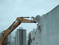 Demolição em São Paulo